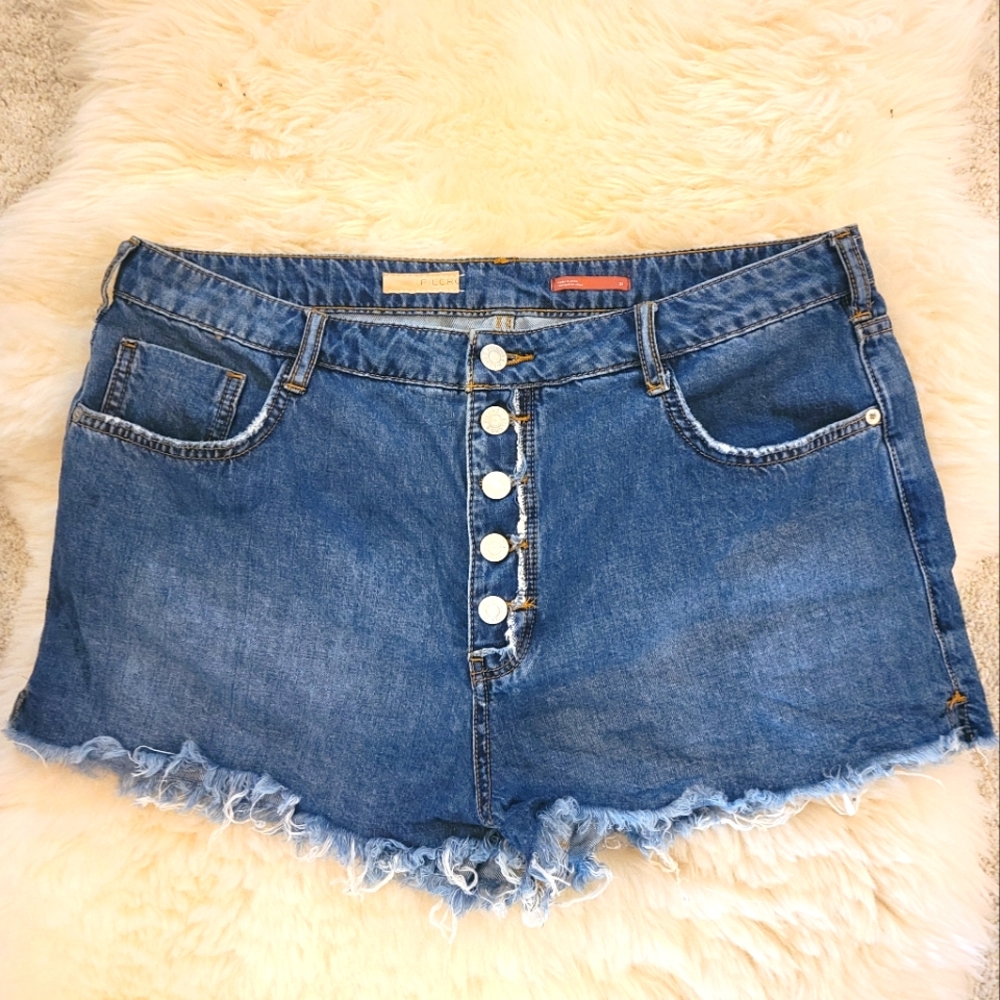 Anthropologie Pilcro Jean Shorts Sz 32